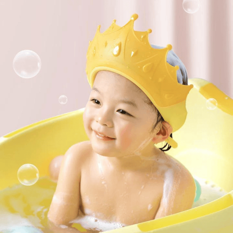 Gorro Corona para bañar Bebes