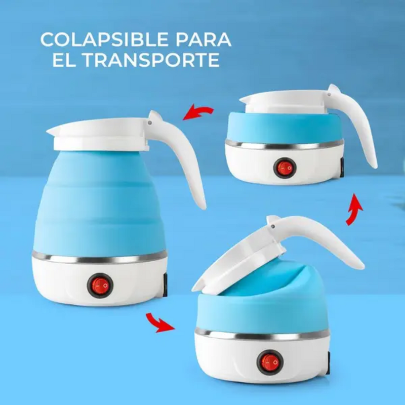 Hervidor de agua eléctrico plegable