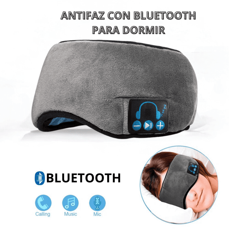 Antifaz con bluetooth para dormir