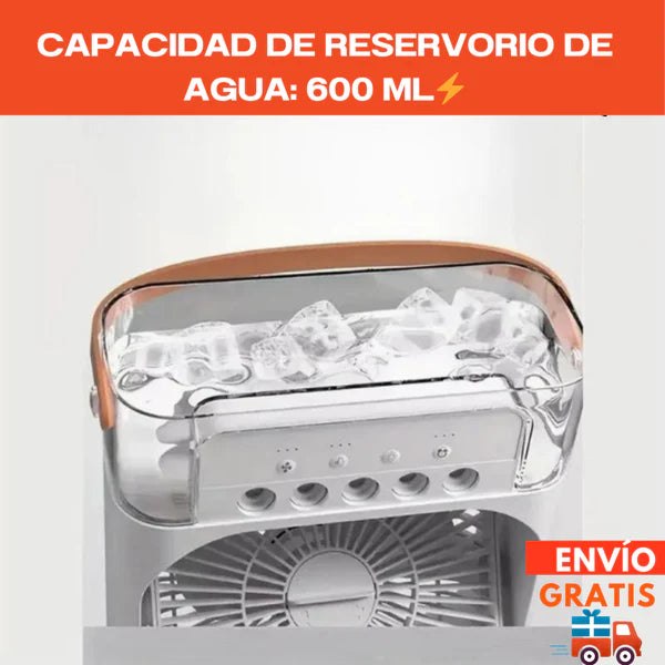 Ventilador + Humidificador Pro 3 en 1 Portátil