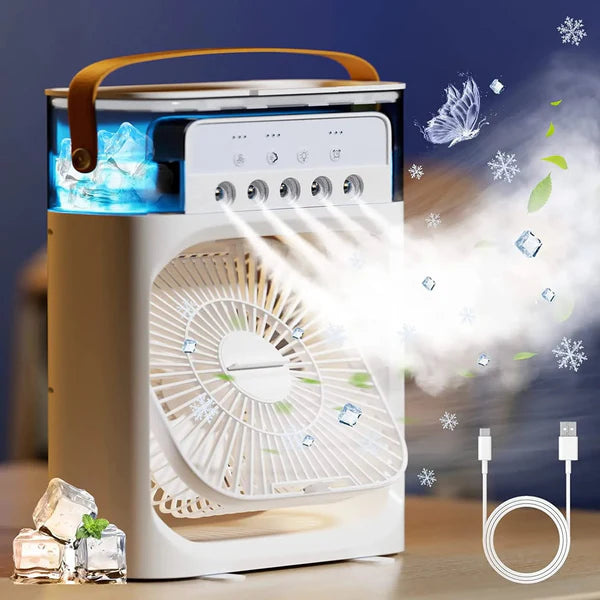 Ventilador + Humidificador Pro 3 en 1 Portátil